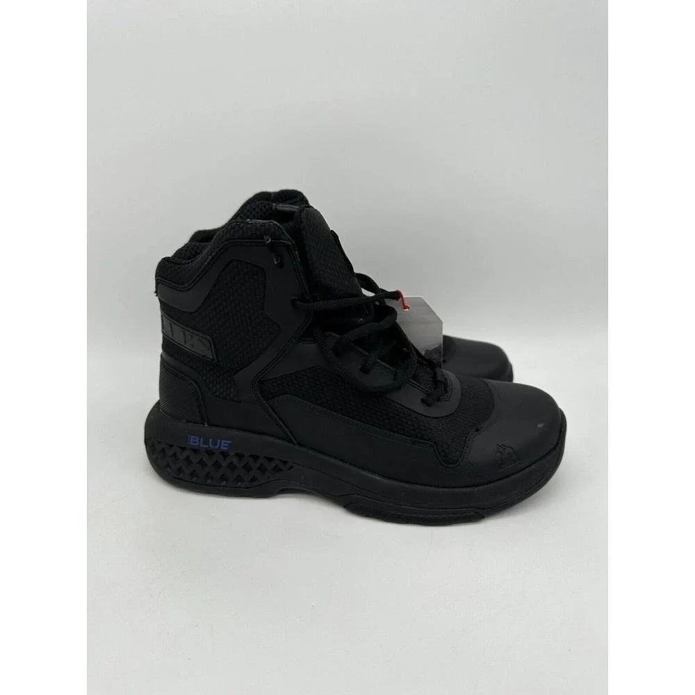 Rocky Boots Mens 7M Code Blue Public Service‎ Duty Work Boots Black F2892-18 NEW